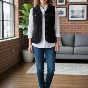 Baccini Classic Black Vest